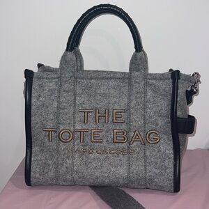 Medium Felt Grey Marc Jacob’s Tote Bag